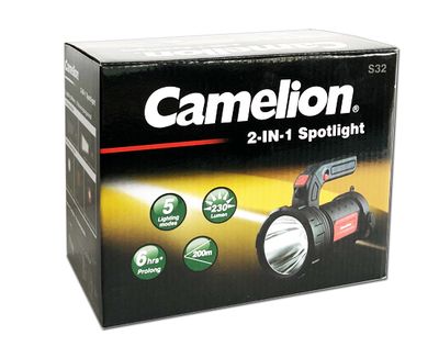 Spotlight Camelion | Mobile Produkte | 2-in-1 Mehrzweckleuchten | | S32 Leuchten