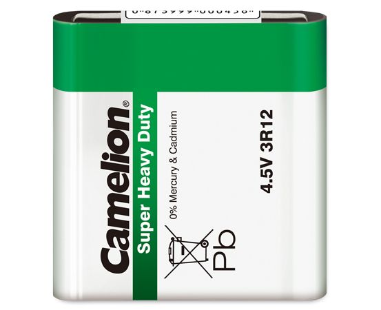 3 x Camelion Pile Plate 3r12 4 5v S R fortes devoir Vert Zinc-carbone Lose  for sale online