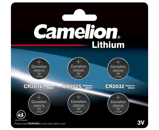 Blister 1 pile CR2025 3V Lithium Camelion